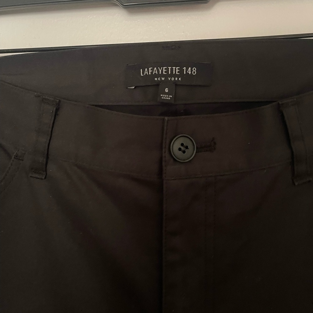 Lafayette 148 black pant size 6 - Picture 2 of 5
